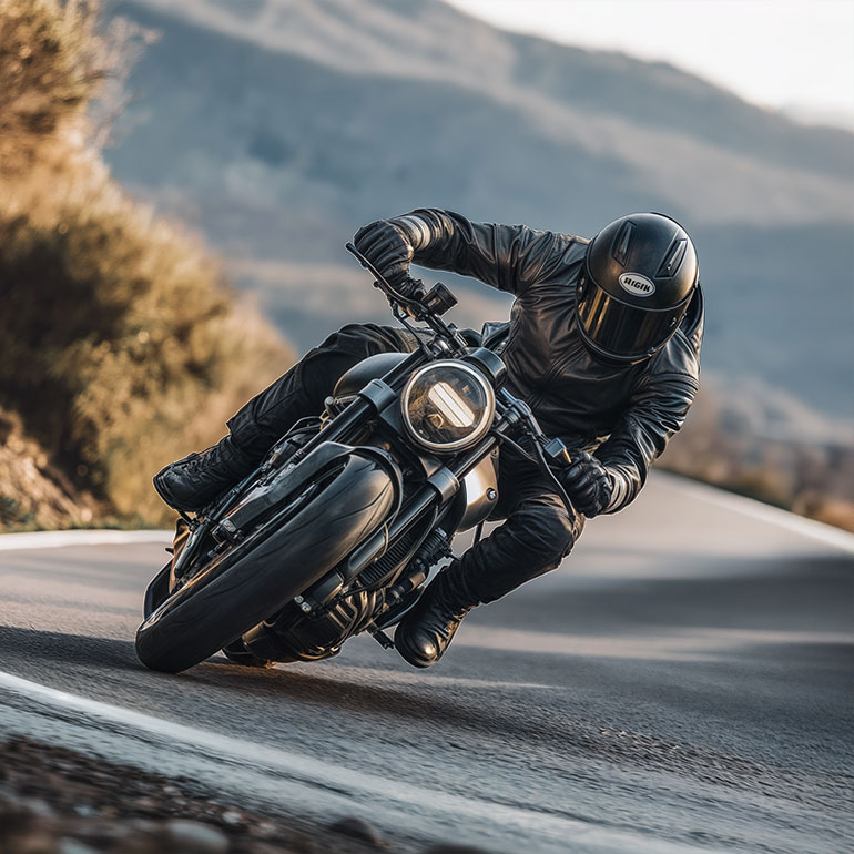 La moto ideal te permitirá disfrutar mucho más del manejo.